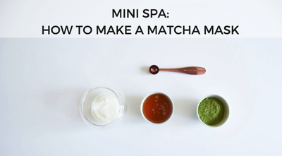 Mini Spa: How to make a Matcha Mask