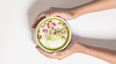 How to Make a Matcha Sakura Cherry Blossom Latte
