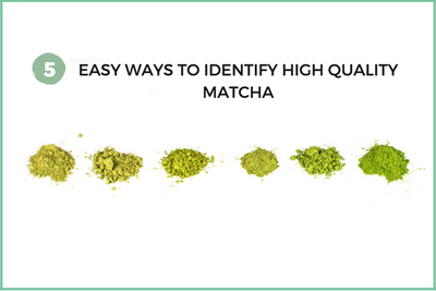 Low quality vs. high quality matcha? 5 easy ways to identify high quality matcha.
