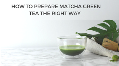How to prepare matcha green tea the right way