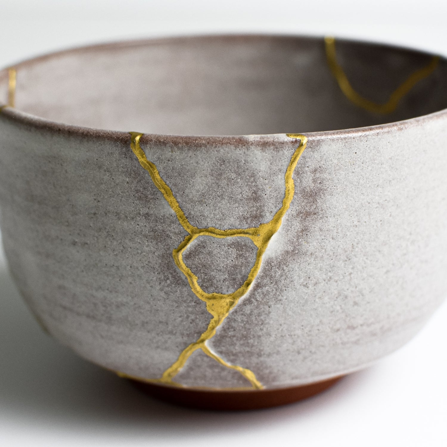 Authentic Kintsugi Pottery Matcha bowl